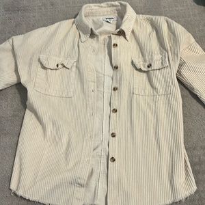 Cute cream colored jacket!